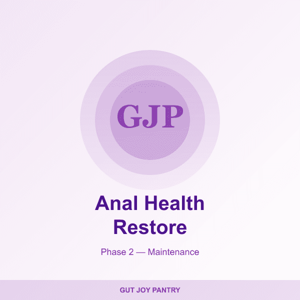 Anal Health Restore — Phase 2